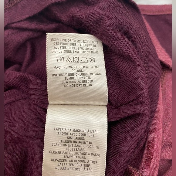 Anthropologie Maeve Sennebec Dress Maroon Size medium - Picture 4 of 6